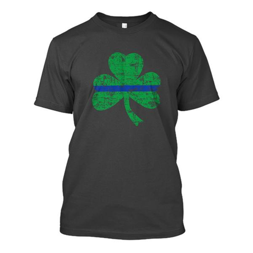 Thin Blue Line Thin Blue Line St. Patricks T-shirt