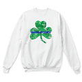 Thin Blue Line Thin Blue Line Crewneck, Shamrock