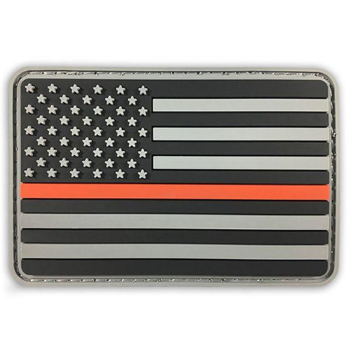 Thin Blue Line Morale Patch - Thin Red Line American