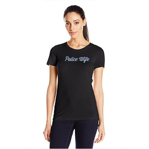 Thin Blue Line Women's - 3/4 Sleeve, Police Wife