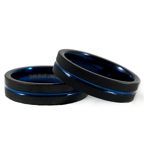 Thin Blue Line Women's Thin Blue Line Ring