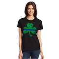 Thin Blue Line Women's T-Shirt - Shamrock Thin Blue Line