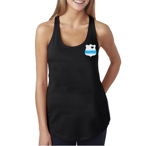 Thin Blue Line Women's Tank - Badge
