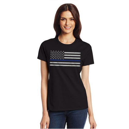 Thin Blue Line Women's Shirt - Thin Blue Line Classic