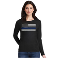 Thin Blue Line Women's - Long Sleeve Classic