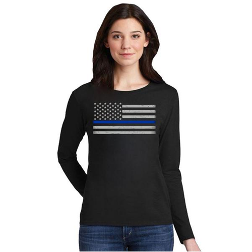 Thin Blue Line Women's - Long Sleeve Classic