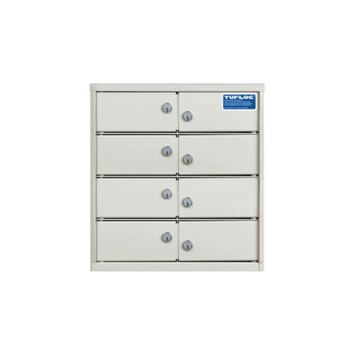 Tufloc MODUBOX 8 COMPARTMENTS 14X7X3. KEYED ALI