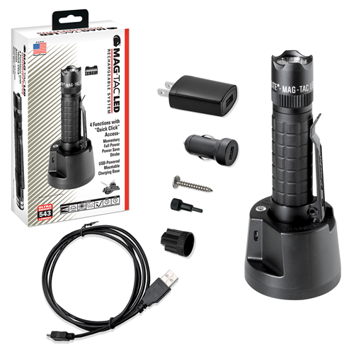 Maglite Mag-Tac Rechargeable Flashlight System