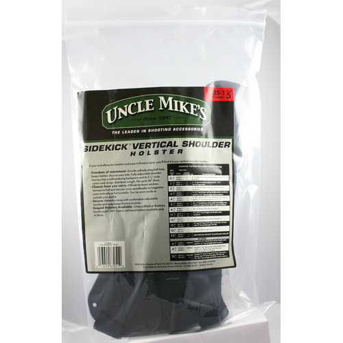Uncle Mike's Sidekick Vertical Shoulder Holster