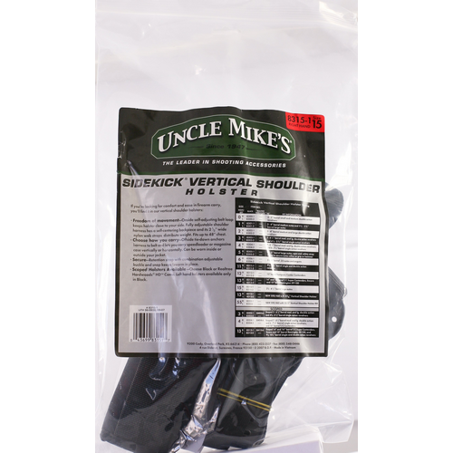 Uncle Mike's Sidekick Vertical Shoulder Holster