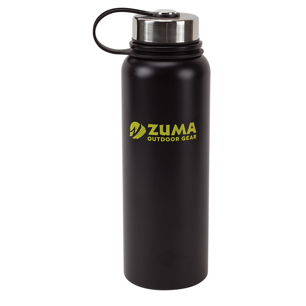 Voodoo Tactical Voodoo Etched Vacuum Sealed Insulated Bottlee - 900Ml (30Oz) - (Black W/ Voodoo Etching)
