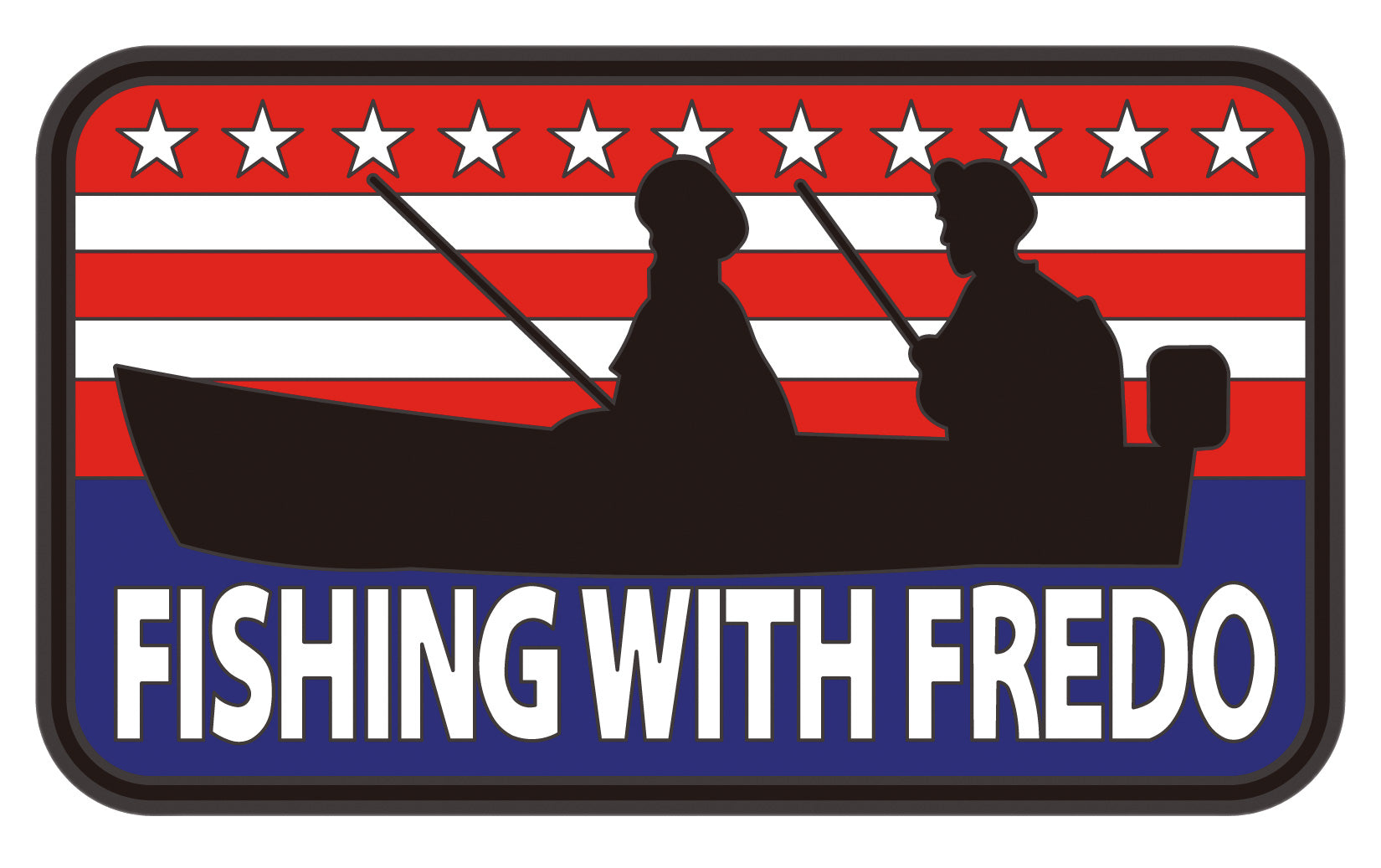 Voodoo Tactical Rubber Patch - Fishing With Fredo