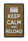 Voodoo Tactical Rubber Patch - Keep Calm And Reload