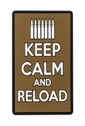 Voodoo Tactical Rubber Patch - Keep Calm And Reload