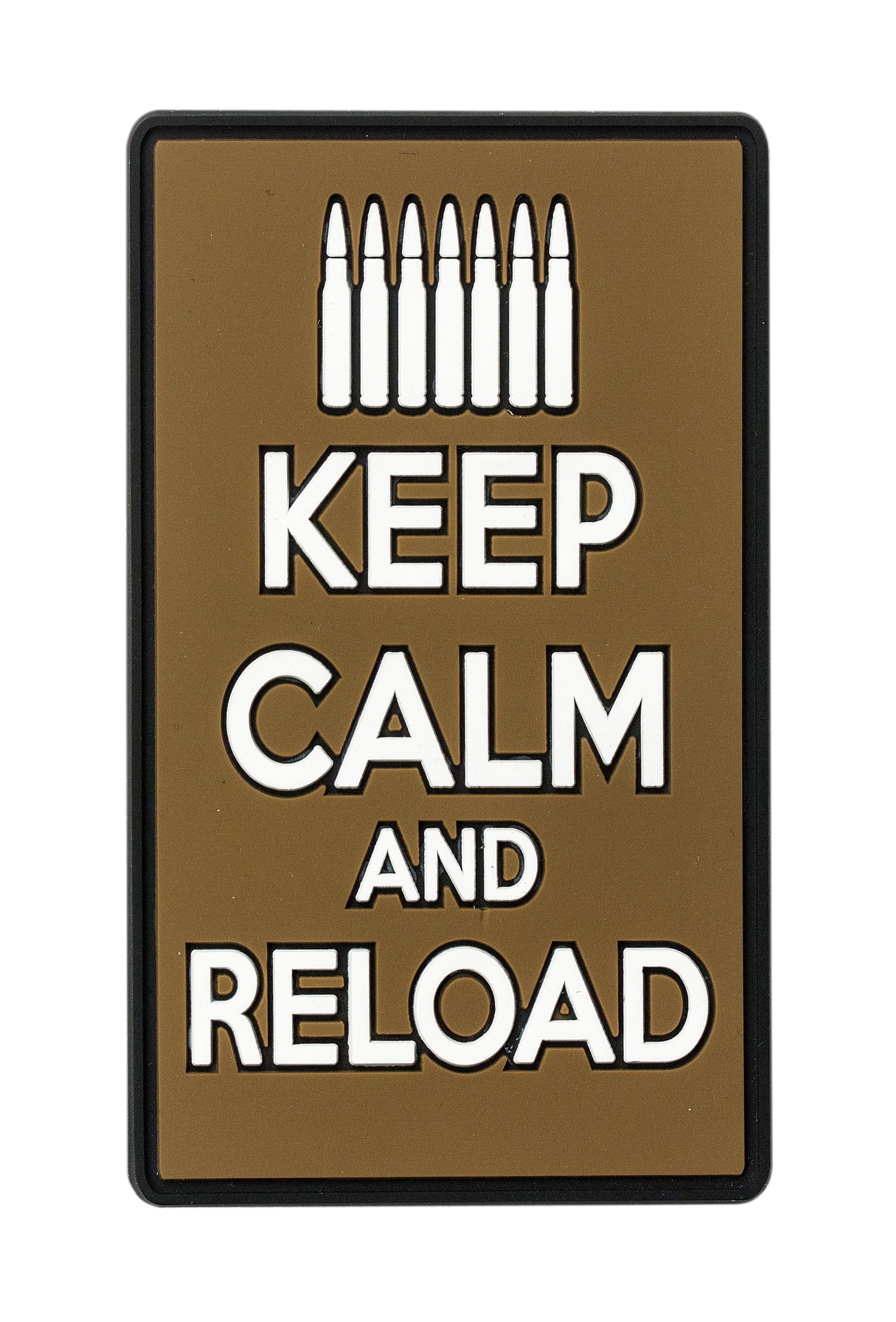 Voodoo Tactical Rubber Patch - Keep Calm And Reload