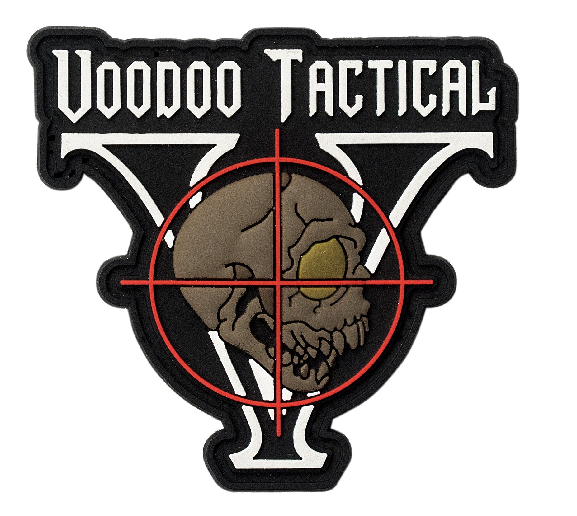 Voodoo Tactical Rubber Patch - Voodoo Beast Skull