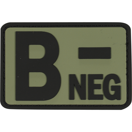 Voodoo Tactical Blood Type B- Patch