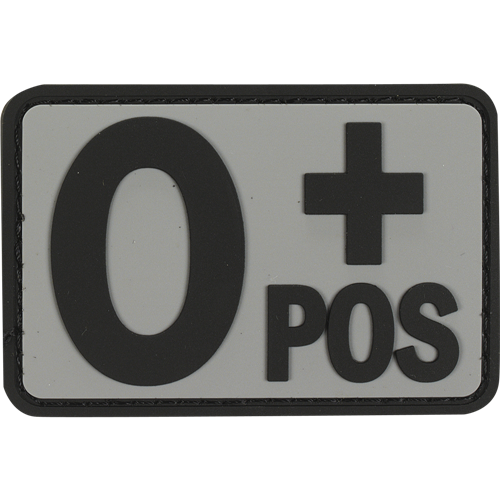 Voodoo Tactical Blood Type O+ Patch