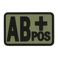 Voodoo Tactical Blood Type AB+ Patch