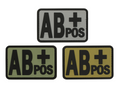 Voodoo Tactical Blood Type AB+ Patch