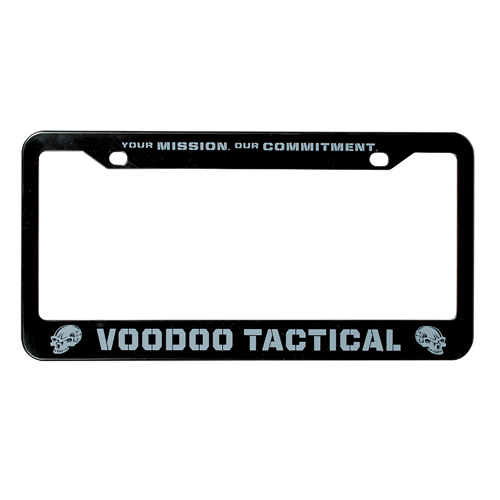 Voodoo Tactical License Plate Frame