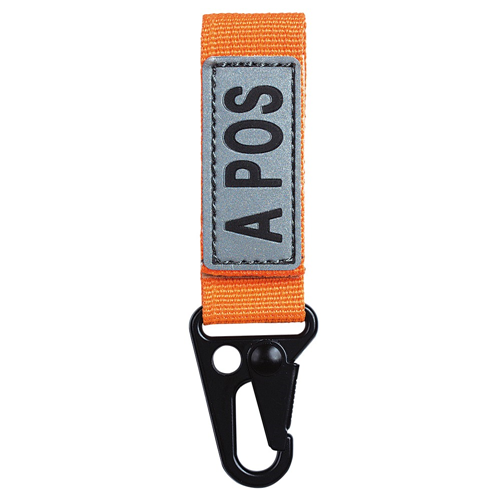 Voodoo Tactical Embroidered Blood Type Tags (A+)