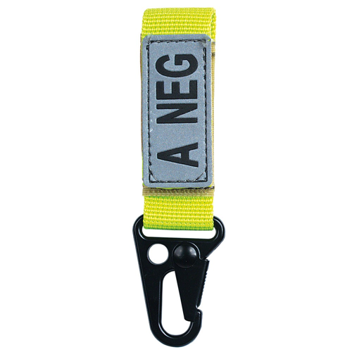 Voodoo Tactical Embroidered Blood Type Tags (A-)