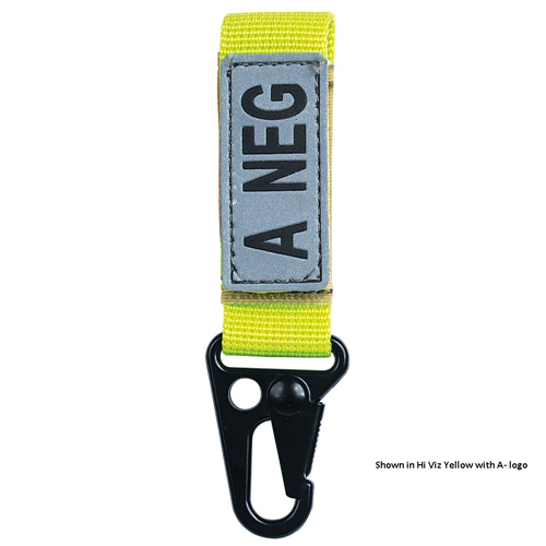 Voodoo Tactical Embroidered Blood Type Tags (O+)
