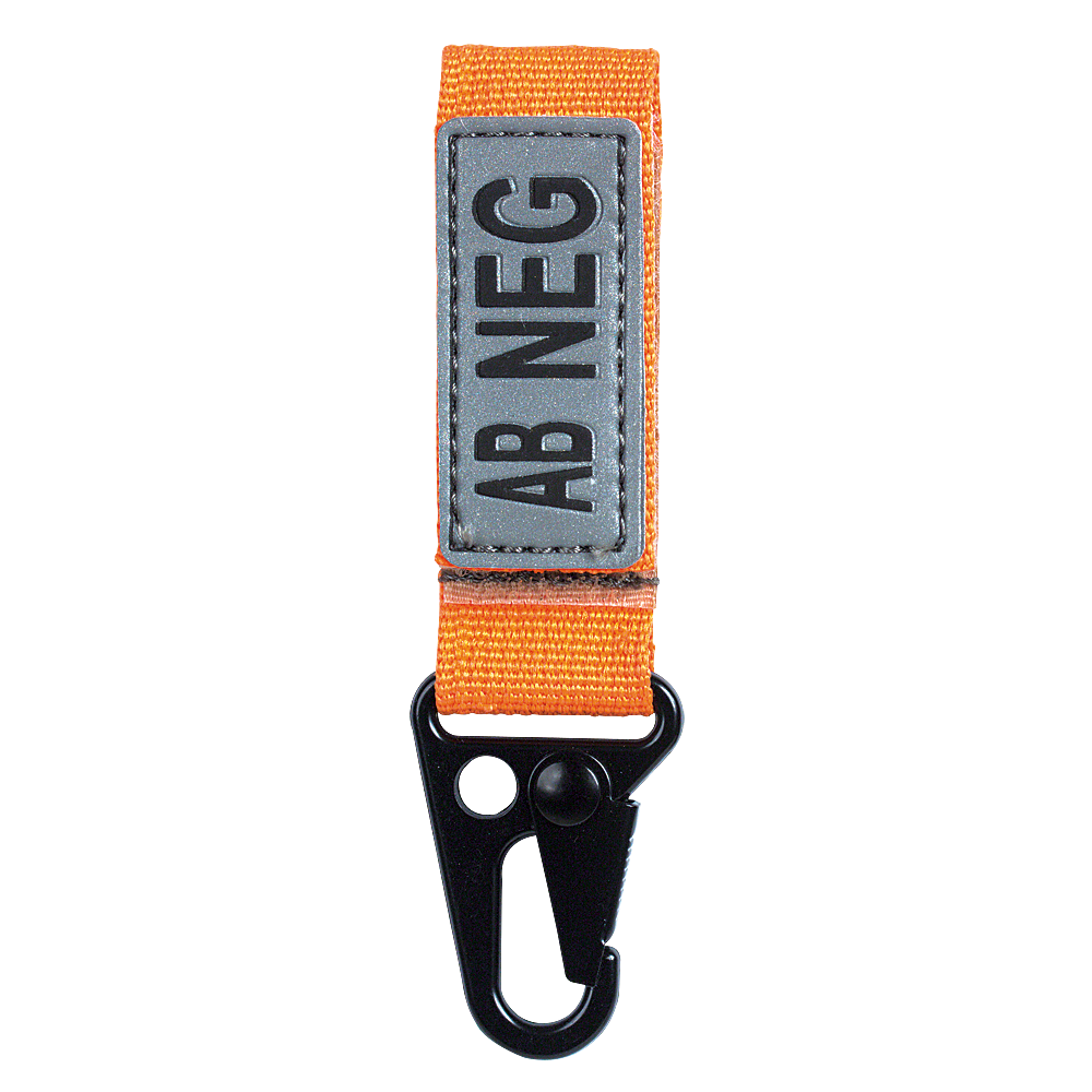 Voodoo Tactical Embroidered Blood Type Tags (AB-)