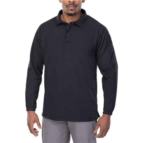Vertx Vertx Coldblack Men's Long Sleeve Polo