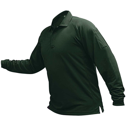 Vertx Vertx Coldblack Men's Long Sleeve Polo