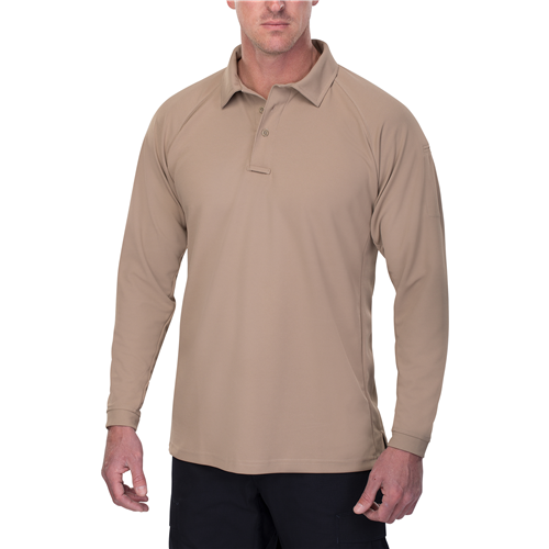 Vertx Vertx Coldblack Men's Long Sleeve Polo