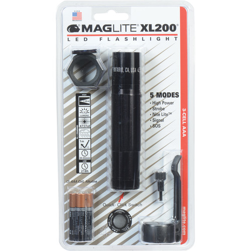 Maglite XL200 3 AAA-Cell LED Flashlight