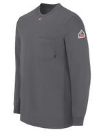 Bulwark Men's FR Long Sleeve T-Shirt - Charcoal